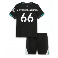 Maglia Calcio Liverpool Alexander-Arnold #66 Seconda Divisa Bambino 2024-25 Manica Corta (+ pantaloncini)